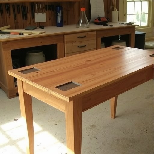 文章家具开裂修复，补漆打磨一步到位！揭秘木工维修技巧！(图1)