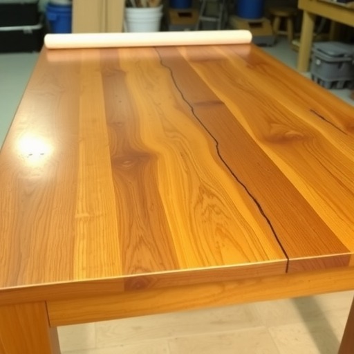 文章家具开裂修复补漆打磨抛光，揭秘木工维修的完美逆袭全过程(图1)