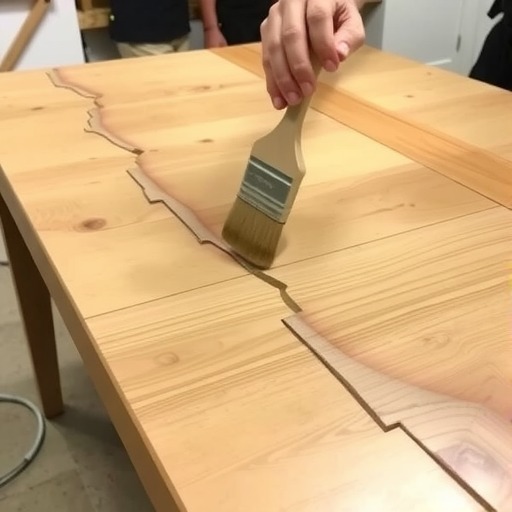 文章家具开裂维修：从打磨到上漆，木工修补全过程揭秘(图1)